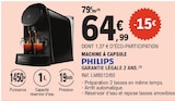 E.Leclerc Coutras - Promo Machine à capsule Promo Machine à capsule à 64,99 € dans le catalogue E.Leclerc à Coutras