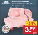 Aktuelles Hähnchen-Schenkel Angebot bei Netto Marken-Discount in Freiburg (Breisgau) ab 3,99 €