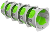 Promo Lot de 5 boîtes d'encastrement multicloison ISOLBOX à 5,90 € dans le catalogue Weldom à Corbigny