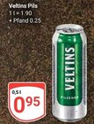 Aktuelle Veltins Angebote bei GLOBUS in Mannheim Aktuelles Pils Angebot bei GLOBUS in Mannheim ab 0,95 €