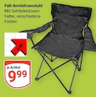 Falt-Armlehnenstuhl Angebote bei GLOBUS Herne für 9,99 €