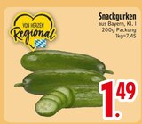 Snackgurken im EDEKA Prospekt Snackgurken von im aktuellen EDEKA Prospekt für 1,49 €
