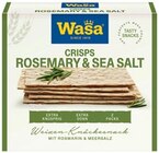 Tasty Snacks Crisps Rosemary & Sea Salt Angebote von Wasa bei REWE Bremen für 1,99 €