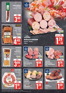 Schweinefleisch Angebot im aktuellen EDEKA Prospekt auf Seite 9