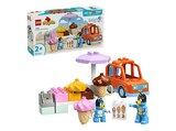 DUPLO Bluey 10458 Ausflug zur Eisdiele mit Bausatz, Mehrfarbig von LEGO im aktuellen MediaMarkt Saturn Prospekt für 20,99 €