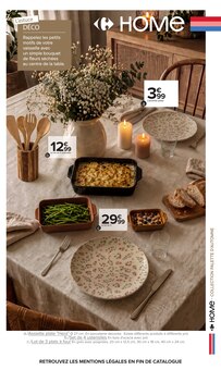Promotion Table Cuisine dans le prospectus Carrefour, valable du 29/09/2026 au 12/10/2026 Promo Table Cuisine dans le catalogue Carrefour du moment à la page 7