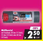 Aktuelles Müllbeutel mit Fixierband Angebot bei Mäc-Geiz in Magdeburg ab 2,50 €
