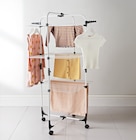 Promo Séchoir à 3 étages pliable à 19,99 € dans le catalogue B&M à Vénissieux