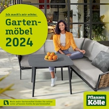 Gartenmöbel im Pflanzen Kölle Prospekt "Gartenmöbel 2024!" mit 80 Seiten (Mainz)