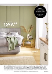 Boxspringbett Angebote im Prospekt "Wohnwelten von QUARTIER" von porta Möbel auf Seite 43