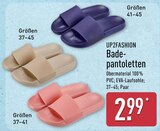 Badepantoletten Blau von UP2FASHION im aktuellen ALDI Nord Prospekt