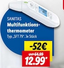 Multifunktionsthermometer von SANITAS im aktuellen Lidl Prospekt