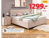Polsterbett „Parzanica“ von  im aktuellen Segmüller Prospekt für 1.299,00 €