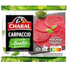 Promo Carpaccio au basilic CHARAL à 5,90 € dans le catalogue Carrefour Market à Puget-Théniers