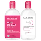 DUO Eau micellaire Créaline - BIODERMA en promo chez Carrefour DUO Eau micellaire Créaline - BIODERMA dans le catalogue Carrefour
