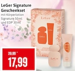 Signature Geschenkset Angebote von LeGer bei Kaufhaus Stolz Wismar für 17,99 €