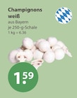Champignons weiß im V-Markt Prospekt Champignons weiß von im aktuellen V-Markt Prospekt für 1,59 €