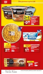 Offre Yaourt Grec dans le catalogue Lidl du moment à la page 22