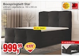 Die Möbelfundgrube Otterbach - Boxspringbett Star Angebot im Prospekt Boxspringbett Star bei Die Möbelfundgrube im Otterbach Prospekt für 999,99 €