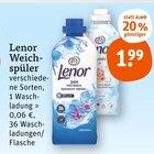 Weichspüler im Angebot bei tegut in Erlangen Weichspüler Angebote von Lenor bei tegut Erlangen für 1,99 €