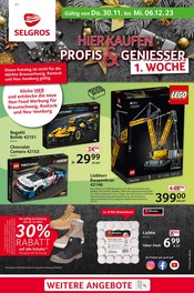 LEGO im Selgros Prospekt in Oberhausen Aktueller Selgros Prospekt mit LEGO, "cash & carry", Seite 1