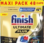 Finish Maxi Pack Spülmaschinencaps oder -tabs oder Power Pulver Angebote von Finish bei Rossmann Mühlhausen für 8,49 €