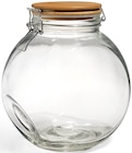 Bocal en verre 2,1 l en promo chez Gifi Caluire-et-Cuire à 4,99 €