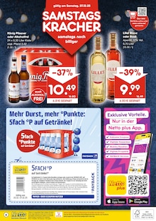 Bier im Netto Marken-Discount Prospekt "DER ORT, AN DEM DU IMMER AUSGEZEICHNETE PREISE FINDEST." mit 4 Seiten (Langenhagen)