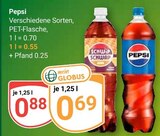 Aktuelle Pepsi Angebote bei GLOBUS in Braunschweig Aktuelles Schwip Schwap Angebot bei GLOBUS in Braunschweig ab 0,69 €