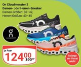 Cloudmonster 2 Damen-Sneaker Angebote von On bei GLOBUS Wiesbaden für 124,00 €