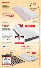 Matratzen Concord Taschenfederkernmatratze im Prospekt Matratzen Concord Taschenfederkernmatratze im Prospekt