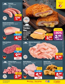 Fleisch im Netto Marken-Discount Prospekt "Aktuelle Angebote" mit 61 Seiten (Nürnberg)
