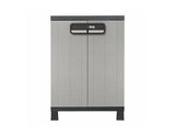 Armoire basse en résine gris 93X65X38 cm "LIANE" - Cooke and Lewis en promo chez Brico Dépôt Annemasse à 57,90 €