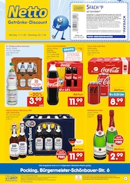 Netto Marken-Discount Prospekt für Pocking: "DER ORT, AN DEM DU IMMER AUSGEZEICHNETE PREISE FINDEST.", 2 Seiten, 17.11.2025 - 22.11.2025