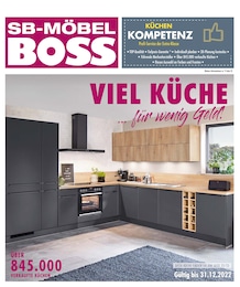 SB Möbel Boss Prospekt: VIEL KÜCHE… für wenig Geld!, 52 Seiten, 01.06.2022 - 31.12.2022