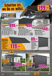 Hornbach Garten im Prospekt 