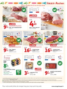 Promotion Hampe De Boeuf dans le prospectus Auchan Hypermarché, valable du 11/08/2026 au 23/08/2026 Promo Hampe De Boeuf dans le catalogue Auchan Hypermarché du moment à la page 7