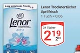 Trocknertücher Aprilfrisch im Angebot bei GLOBUS in Speyer Trocknertücher Aprilfrisch Angebote von Lenor bei GLOBUS Speyer für 2,19 €