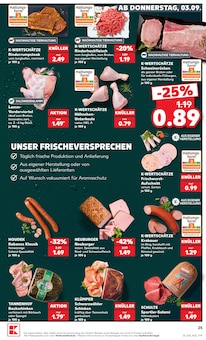 Rindfleisch im aktuellen Kaufland Prospekt (Augsburg) Rindfleisch im Kaufland Prospekt "Hier bin ich richtig" mit 77 Seiten (Augsburg)