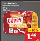 Curry-Bockwurst Angebote von Hela bei Netto Marken-Discount Potsdam für 1,49 €