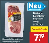 Aktuelles Barbarie Entenbrust Angebot bei Netto Marken-Discount in Osnabrück ab 7,19 €