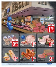 Mettwurst im aktuellen EDEKA Prospekt (Augsburg) Mettwurst im EDEKA Prospekt "5% MONTAGS-RABATT" mit 28 Seiten (Augsburg)