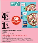 Penne au Saumon ASC Surgelé à 1,59 € dans le catalogue E.Leclerc