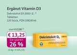 Dekristolvit D3 2000 I.E. Angebote bei mea - meine apotheke Herne für 13,25 €