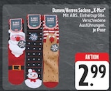 Damen/Herren Socken Angebote von X-Mas bei EDEKA Coburg für 2,99 €