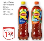 Eistee Zitrone im Angebot bei GLOBUS in Halle Eistee Zitrone Angebote von Lipton bei GLOBUS Halle für 1,29 €