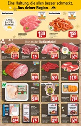 REWE Lachs im Prospekt 