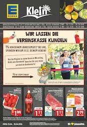 Aktueller EDEKA Prospekt mit Coca Cola, "Aktuelle Angebote", Seite 1