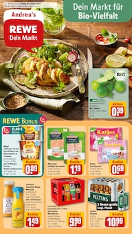 Cola im REWE Prospekt "Dein Markt" mit 26 Seiten (Frechen)
