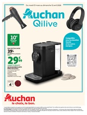 Prospectus Auchan Hypermarché "Auchan Qilive" en cours à Poitiers, Page 1 Catalogue Auchan Hypermarché en cours à Poitiers, "Auchan Qilive", Page 1